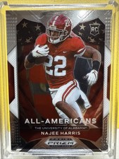 Najee Harris 2021 Panini Prizm Draft Picks - All-American Silver Prizm #193 (RC)