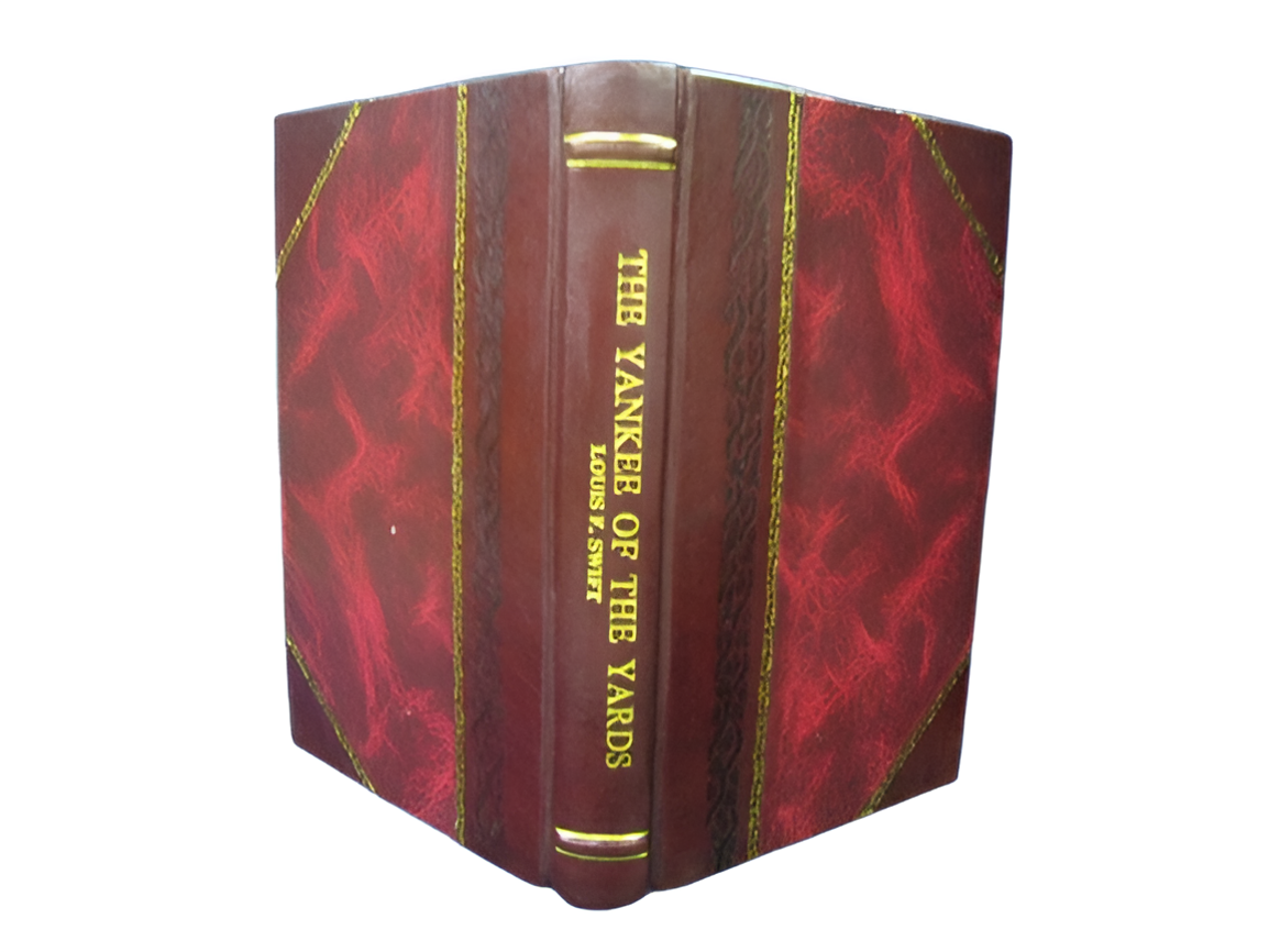 The Yankee of the Yards Gustavus Franklin Biography 1927 Leather Bound Edition