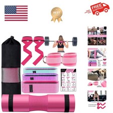 Barbell Pad Set for Squat,10 PCS Hip Thrusts Workout Foam Weight Lifting Bar ...