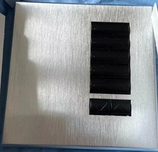 NEW - Lutron Homeworks HWIS-5BRL-F-BC - 5 Button Raise / Lower Faceplate