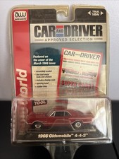 Auto World Car And Driver 1966 Oldsmobile 442 1/64 1$ Auction Combine Shipping