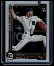 2025 Topps Update #US317 Ryan Miller Rainbow Foil