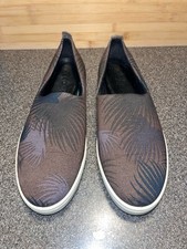 Ecco Fara Women's Tarmac Palm Print Slip On Sneaker Sz 41 EUR US 10-10.5
