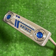 Titleist Scotty Cameron SELECT port 2 Putter 34in Custom Head Cover Used
