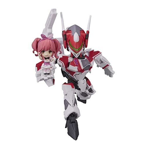 TINY SESSION Macross Delta VF-31C Siegfried with Makina Nakajima Actionfigur - Bild 1 von 9