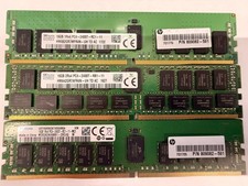 Lot of 3 16GB DDR4 ECC Registered Server RAM PC4-2400T RDIMM Hynix Samsung