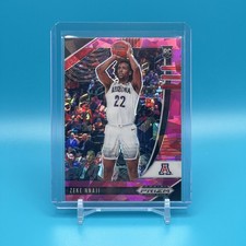 2020 Panini Prizm Draft Picks Collegiate #34 Zeke Nnaji Pink Ice