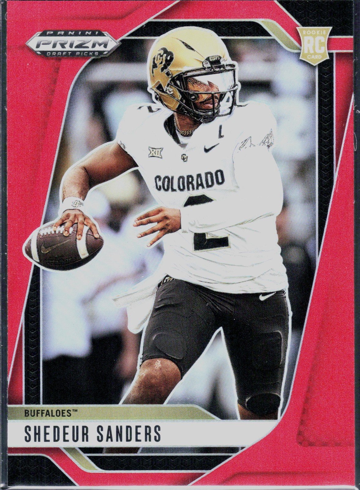 2025 Panini Prizm Draft Picks #19 Shedeur Sanders Prizms Red #/399