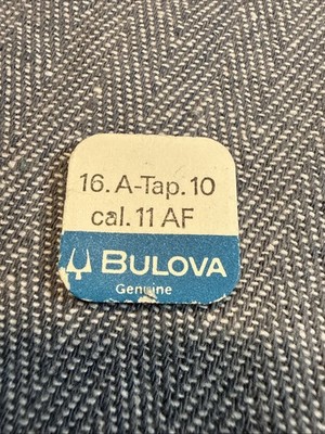 NOS NEW Genuine Bulova Cal. 11AF # 16A Long Winding Stem - Tap 10 - Watch Part