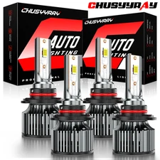 9005 9006 Car Bulbs Lamp 6000K For Chevy C10 C/K 1500 Tahoe Silverado 1994-1998