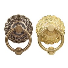 Brass Door Hardware for Gate And Fence, Pull Handle for Wooden Structures