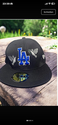 New Era 59FIFTY Cap Schwarz Fitted Größe 7 1/2 (59,6 cm) Polyester