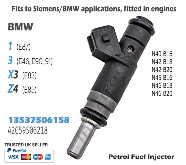 EinspritzdüSe Benzin 13537506158 FüR BMW 1 3X3 Z4 N40 N42 N45 N46 Motoren-image