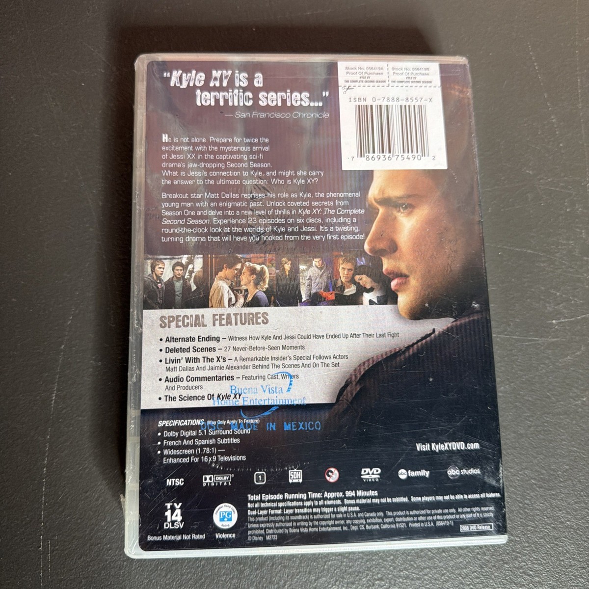 Kyle XY - The Complete Second Season: Revelations (DVD, 2008