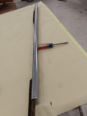 #ad 1969 1970 Mercury Cougar XR7 Driver Left Side Belt Molding used oem $95.00