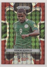 2018 Panini Prizm World Cup Red Mosaic Prizm Odion Ighalo #143 q7b