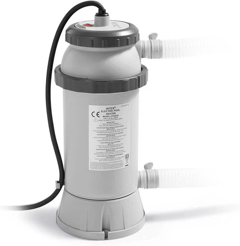 Intex Pool Heater – Ø 25 x 45 cm – For Round Easy Set and Plastic Frame Pool