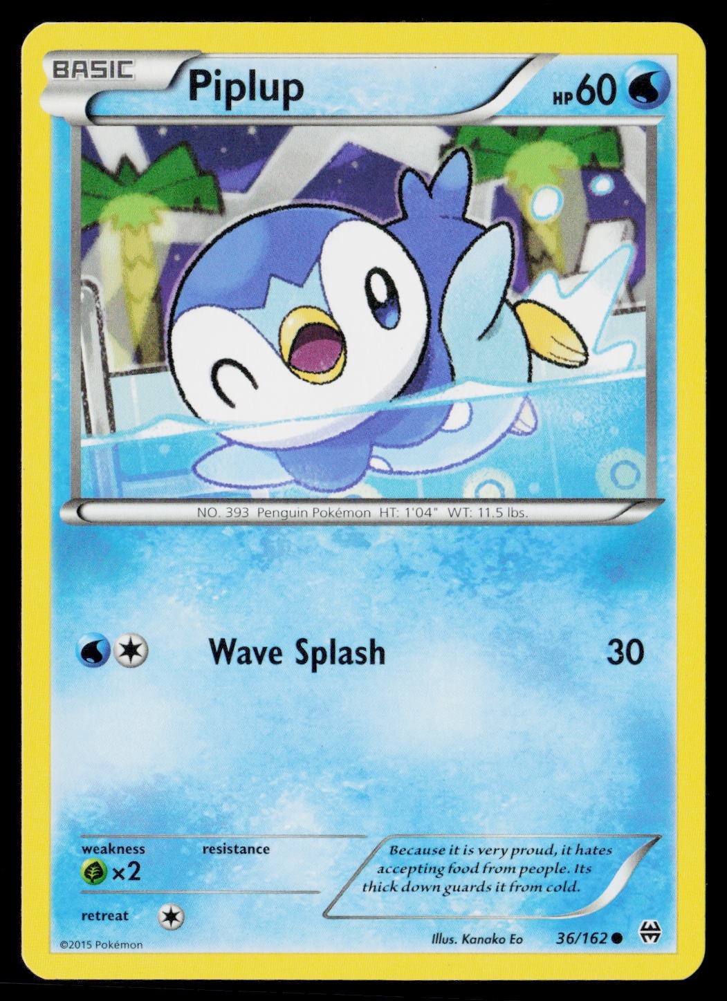Piplup Common XY - BREAKthrough 36/162 LP