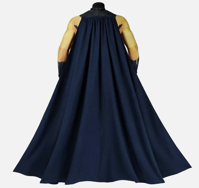 Thunderbolts 哨兵连身裤紧身衣裤斗篷男式万圣节角色扮演服装套装 — 第 4/4 张图片