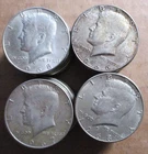 $20 FV 40% Silver Clad 1965-1970 Kennedy Half Dollars ~ 40 Coins ~Free Shipping