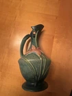 Roseville Zephyr Lily Ewer 23-10" Green EXCELLENT CONDITION