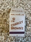 VINTAGE Matchbook CHARLEY BROWN'S PIPPINS Resteraunt
