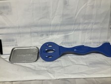 Ultimate Easy Bake Oven Replacement Blue Plastic Spatula Pusher And Pan