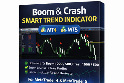 Boom & Crash Smart Trend Indicator | MT4 & MT5 | Accurate Buy & Sell Signals