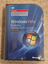 Windows Vista Business 32-bit Upgrade DVD/Case With Product Key 