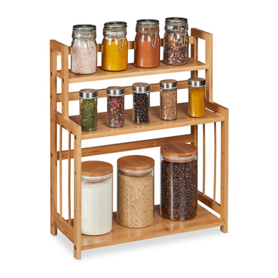 Organizer stretto per porta dispensa, portaspezie da appendere a 5 ripiani, mensola da cucina sopra la porta, 12 x 30 x 12 cm, nero