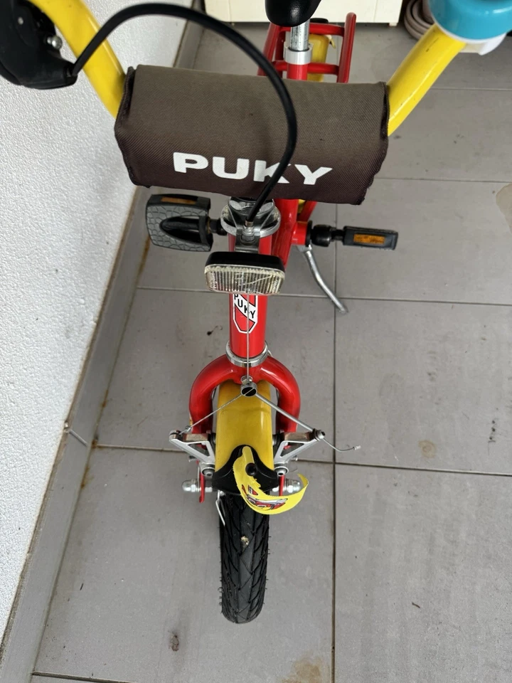 Puky 12 Zoll Kinderfahrrad  rot gelb - Bild 3 von 4