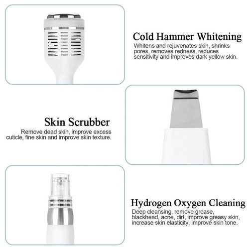 Small Bubble Facial Skin Cleaning RF Water Hydro Demabration Oxygen Peel Machine - Picture 5 of 11