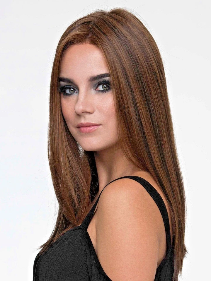 VERONICA Envy Wig Blend30%-70%HeatOK MediumBrownLaceFtAllHandtiedMonotop reg2400 - Image 4 of 4