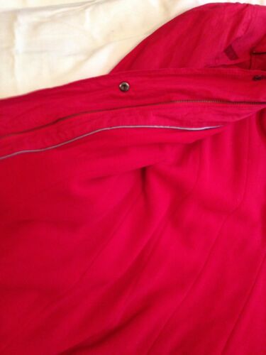 per una red jacket fleece lined size 12 ladies lightweight - Picture 8 of 12