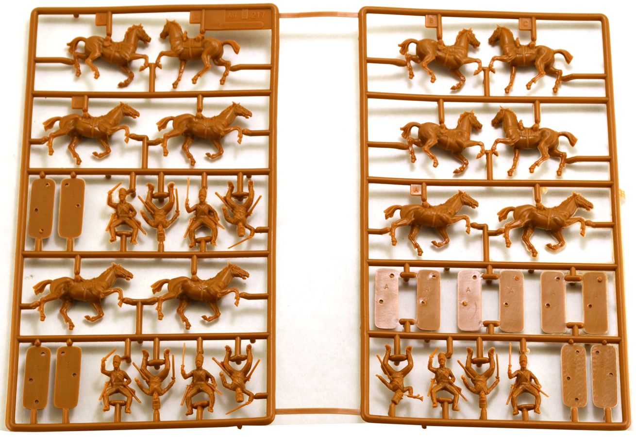 Figurines Waterloo ESCI 1/72 - Scots Greys British Cavalry - Cavalerie Britannique Premier Empire - Occasion à Peindre