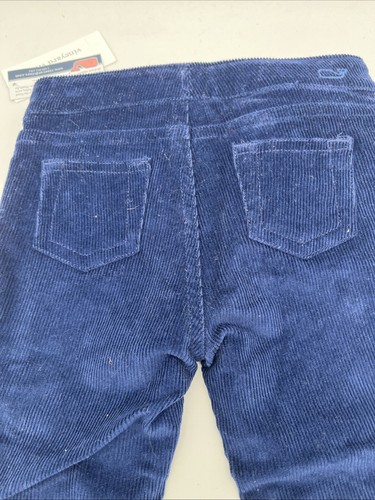 Lote 2/Pantalones Vineyard Vines Kick Flare Deep Bay Pana 2T Azul Marino/Blanco Nuevos con Etiquetas - Imagen 12 de 17