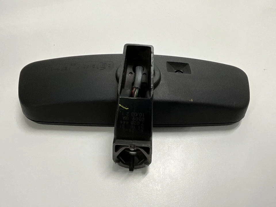 Espelho retrovisor interno BMW 745i E65 2003 fabricante de equipamento original - Imagem 3 de 4