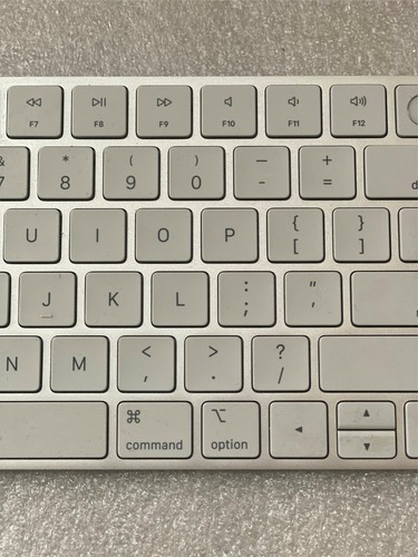 Apple A2449 Magic Keyboard mit Touch ID MK293LL/A Weiß Bluetooth - Bild 4 von 7