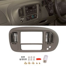 Fit For 1997-03 Ford F150 Expedition Center Dash Radio Ac Vent Air Bezel Brown