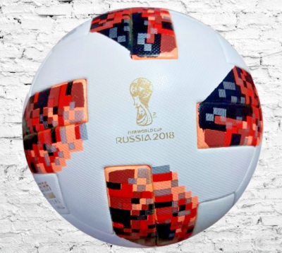 Adidas Red Telstar 18 Soccer Ball | FIFA World Cup 2018 | Match
