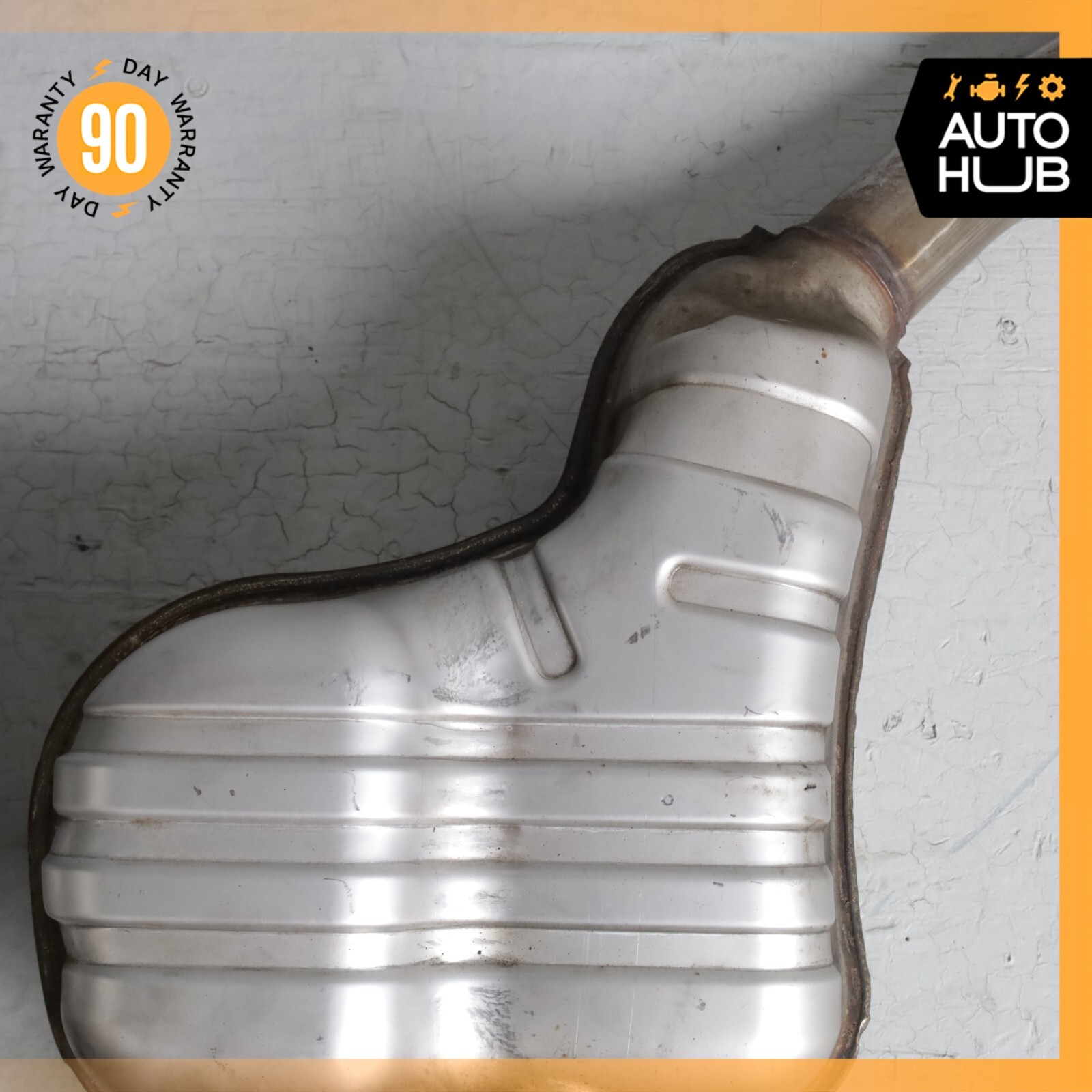 12-15 Bentley Continental GT Exhaust Muffler Mufflers Right & Left Set OEM 56k