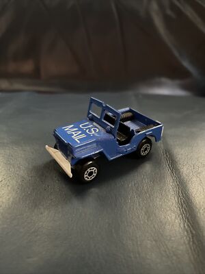 Vintage Matchbox Sleet & Snow US Mail Jeep Lesney Prod. Loose Mint 1976 Casting