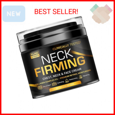 Firming Cream for Saggy or Turkey Neck - Collagen & Retinol to Tighten & Moistur