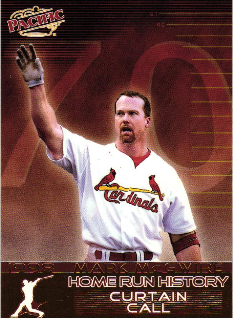1998 Pacific Home Run History 65 Mark McGwire St. Louis Cardinals eBay