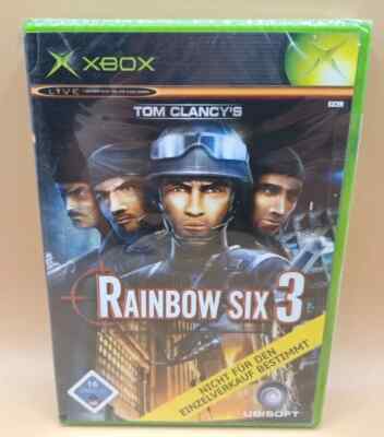 Tom Clancys Rainbow Six 3 Microsoft Xbox Classic NEU / SEALED