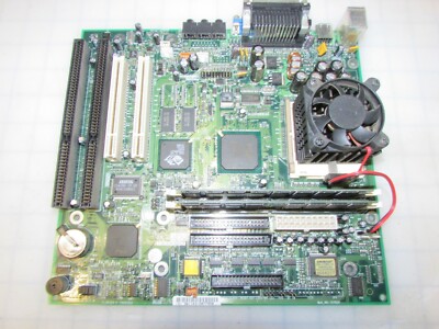 TRIGEM 107924, 301143-5077958 MOTHERBOARD WITH CELERON SL3A2 CPU +256MB RAM