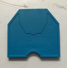 WEIDMULLER AP2.5-4 BLUE TERMINAL BLOCK END PLATE NEW LOT OF 10