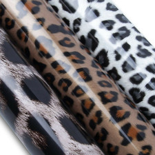 10"x60" Leopard Pattern Iron Heat Transfer Vinyl Wild Animal Print HTV T-Shirt