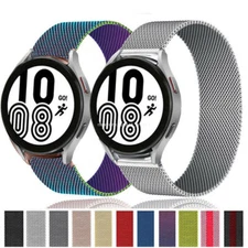 For Samsung Galaxy Watch 4 Classic 5 6 40/44/43/47m Milanese Magnetic Strap Band