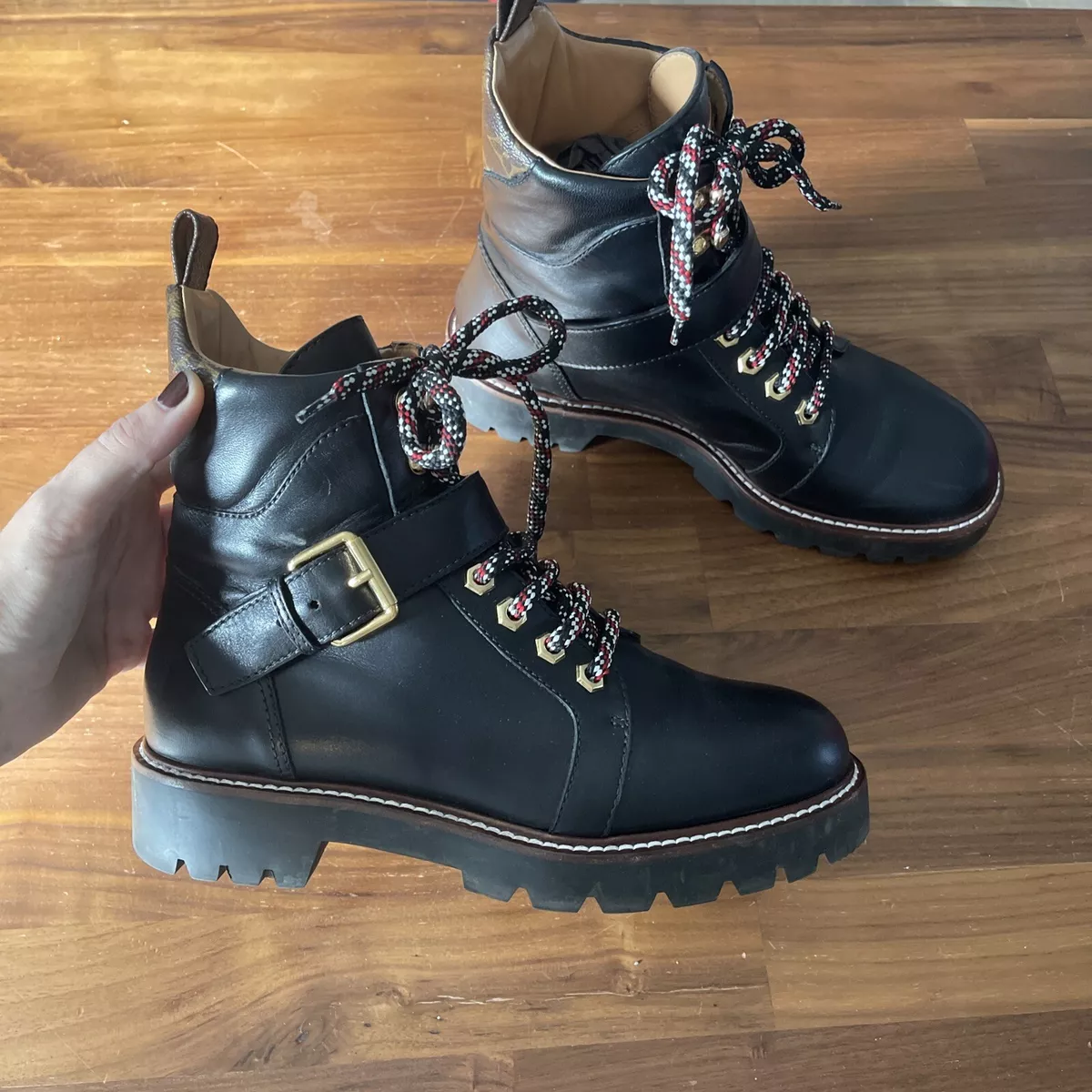 vuitton flat boots